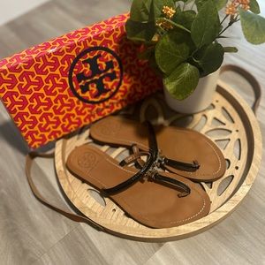 Tory Burch T Strap Sandals